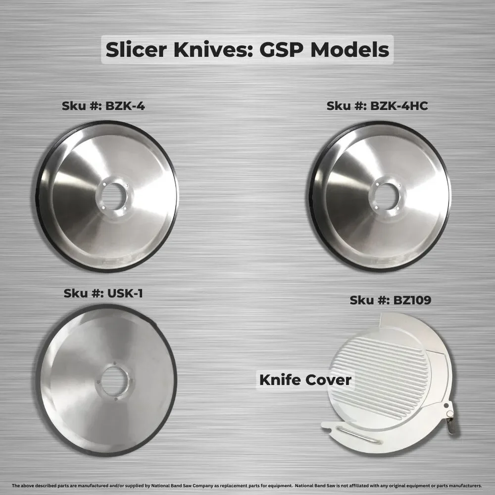 Slicer Knife Cover OEM 38030942000 Closed Model Compatible w Bizerba GSP Models